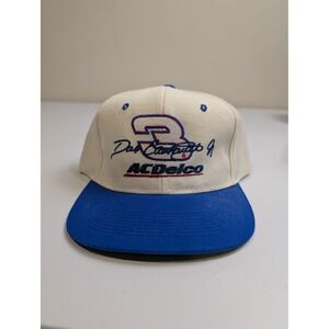 Headmaster Dale Earnhardt Jr NASCAR Hat Mens OSFA Blue White Wool Snapback Cap